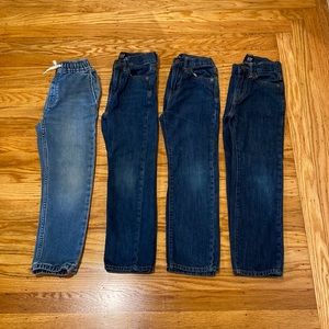 Bundle of boys GAP jeans size 6